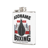 Boxing Ring VOEG NAAM toe Boxer Gym Speed Bag Heupfles (Links)