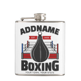 Boxing Ring VOEG NAAM toe Boxer Gym Speed Bag Heupfles