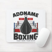 Boxing Ring VOEG NAAM toe Boxer Gym Speed Bag Muismat (Met muis)