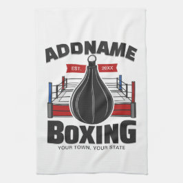 Boxing Ring VOEG NAAM toe Boxer Gym Speed Bag Theedoek