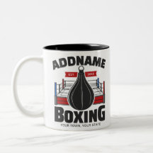 Boxing Ring VOEG NAAM toe Boxer Gym Speed Bag