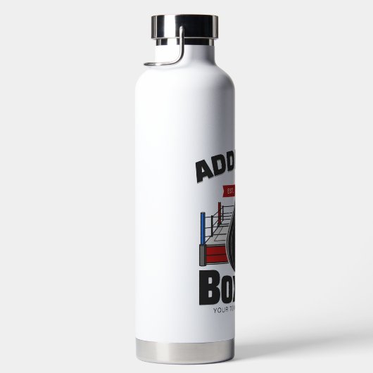 Boxing Ring VOEG NAAM toe Boxer Gym Speed Bag Waterfles (Rechts)