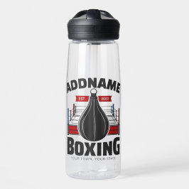 Boxing Ring VOEG NAAM toe Boxer Gym Speed Bag Waterfles