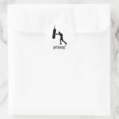 Boxing Ronde Sticker (Tas)
