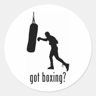 Boxing Ronde Sticker