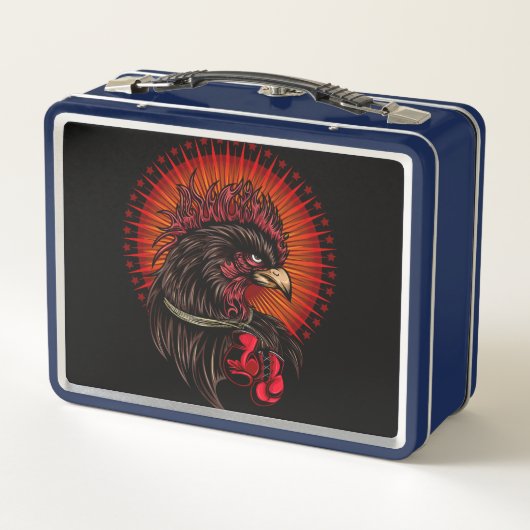 Boxing Rooster (Achterkant)