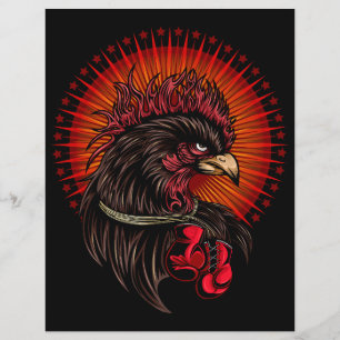 Boxing Rooster