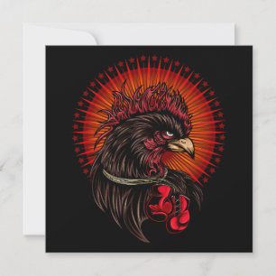 Boxing Rooster