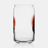 Boxing Rooster Blikvorm Glas (Links)