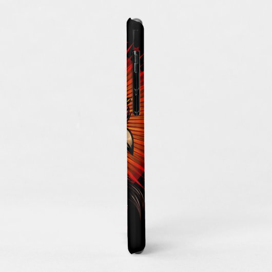 Boxing Rooster Case-Mate iPhone Case (Achterkant/links)