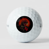 Boxing Rooster Golfballen (Voorkant)
