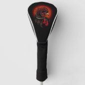 Boxing Rooster Golfheadcover (Voorkant)