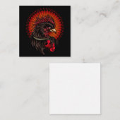 Boxing Rooster Informatiekaartje (Voorkant / Achterkant)