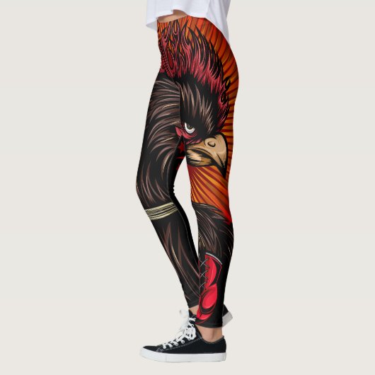 Boxing Rooster Leggings (Links)