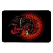 Boxing Rooster Magneet (Horizontaal)