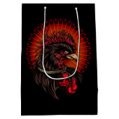 Boxing Rooster Medium Cadeauzakje (Achterkant)