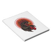 Boxing Rooster Notitieblok (Schuin)