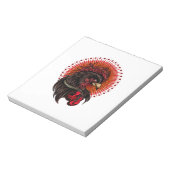 Boxing Rooster Notitieblok (Linkerzijde)