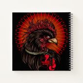 Boxing Rooster Notitieboek (Achterkant)