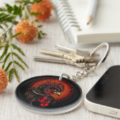 Boxing Rooster Sleutelhanger (Voorkant Rechts)