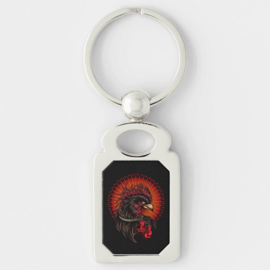 Boxing Rooster Sleutelhanger (Voorkant)