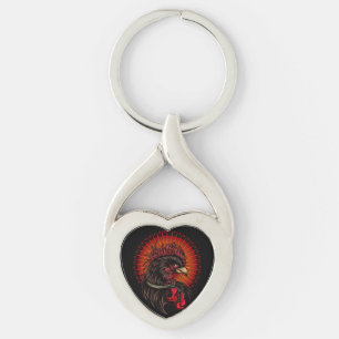 Boxing Rooster Sleutelhanger