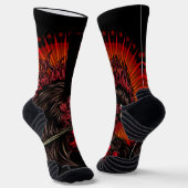 Boxing Rooster Sokken (Gebogen)
