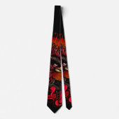 Boxing Rooster Stropdas (Voorkant)