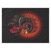 Boxing Rooster Tafelkleed (Voorkant (Horizontaal))