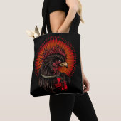 Boxing Rooster Tote Bag (Dichtbij)