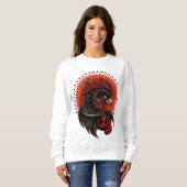 Boxing Rooster Trui (Voorkant volledig)