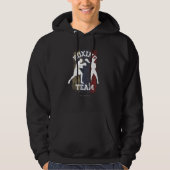Boxing Slovenia Combat Sports Fighter Boxing Hoodie (Voorkant)