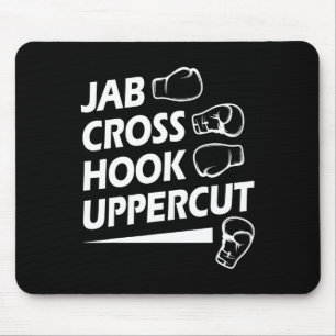 Boxing Sport Jab Cross Hook Uppercut Boxer Birthda Muismat
