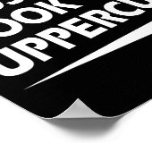 Boxing Sport Jab Cross Hook Uppercut Boxer Birthda Poster (Hoek)