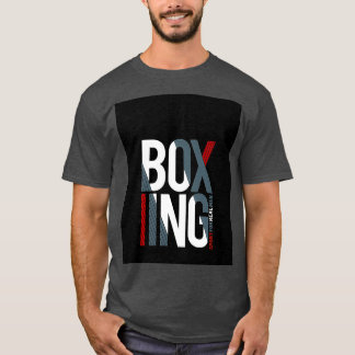 Boxing Sports voor echte mannen Grafisch T-shirt