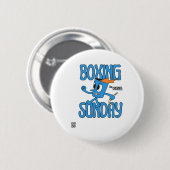 Boxing Sunday Knockout Punch Heavyweight Champion Ronde Button 5,7 Cm (Voorkant /achterkant)