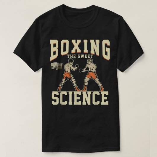 Boxing The Sweet Science Boxer T-shirt 549 (Design voorkant)