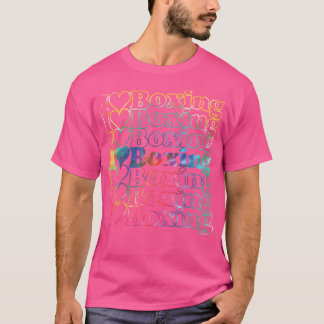 Boxing Tie Dye Cool Geïnspireerd voor Boxers An T-shirt