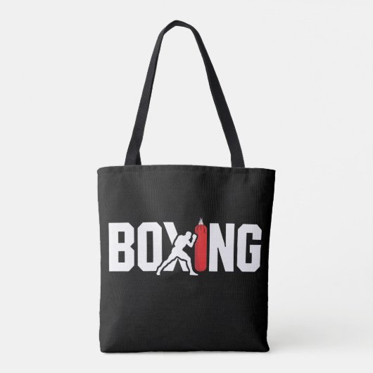 Boxing Tote Bag (Achterkant)