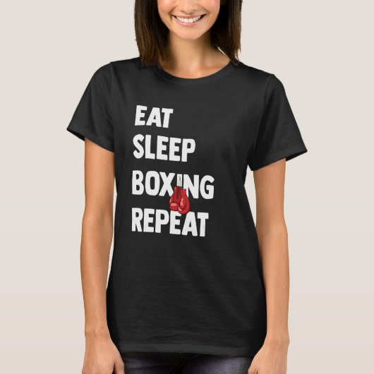 Boxing training Jab Upper Cut Punch Knockdown 5 T-shirt (Voorkant)