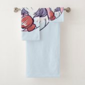 Boxing Unicorn Bad Handdoek (Insitu)