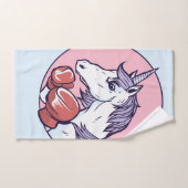 Boxing Unicorn Bad Handdoek (Handdoek)