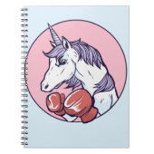 Boxing Unicorn Notitieboek (Voorkant)