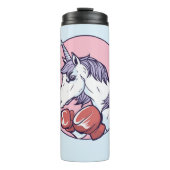 Boxing Unicorn Thermosbeker (Voorkant)