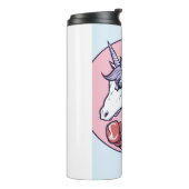 Boxing Unicorn Thermosbeker (Gedraaid links)