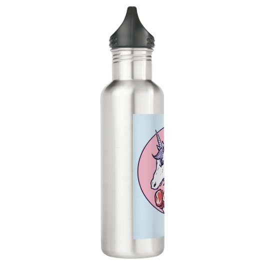 Boxing Unicorn Waterfles (Links)