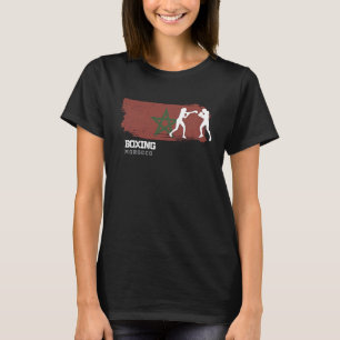 Boxing van vrouwen in Marokko Voetbal T-shirt