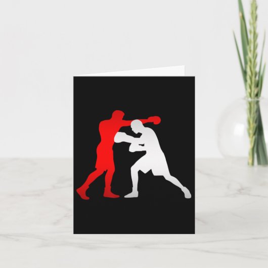 Boxingapparaat - Boxing Kaart (Voorkant)