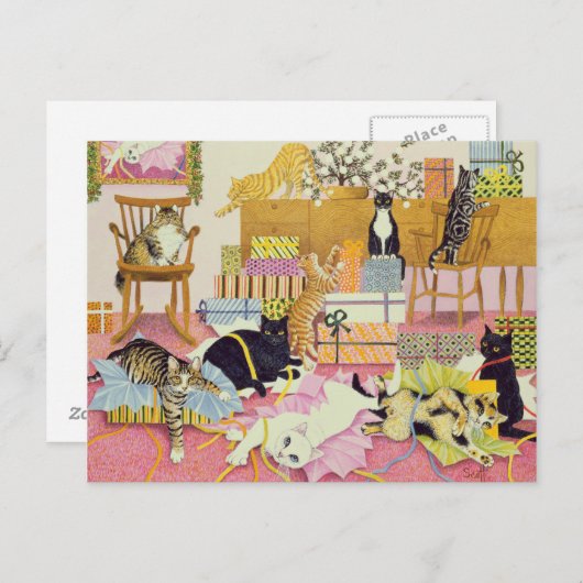 Boxingdag Briefkaart (Voorkant / Achterkant)