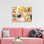 Boxingdag Canvas Afdruk (Insitu (Woonkamer))